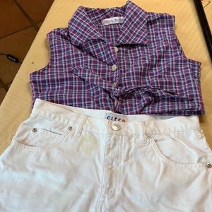 Christie Brooks top and Circo shorts